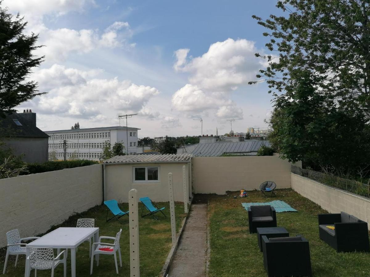 Appartement 3 Chambres - Parking - Wifi - Buanderie - Jardin Brest Bagian luar foto